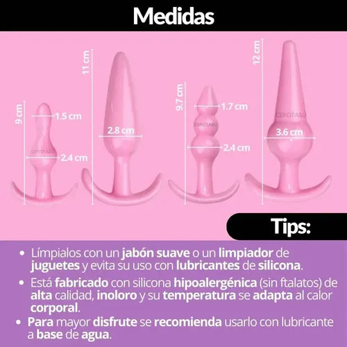 ROSA PLUG ANAL X4