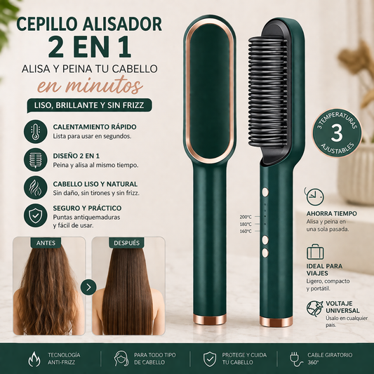 CEPILLO ALISADOR PLANCHA MULTIFUNCIONAL