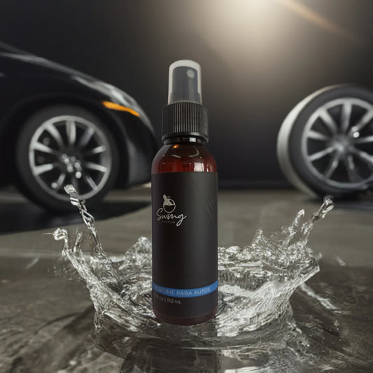 AMARILLO NEWCAR PERFUME DE AUTO + DIFUSOR DE BAMBU PEQUEÑO